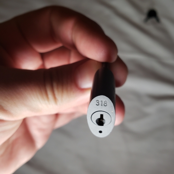 Louis Vuitton Matte Black Padlock with Keys - Picture 3 of 3